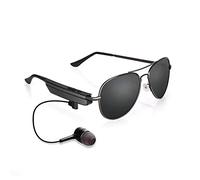 VBESTLIFE Lunettes de Bluetooth Intelligentes, Lunettes sans Fil Bluetooth 5.0 Appelle Musique Audio Casque Extérieur Lunettes de