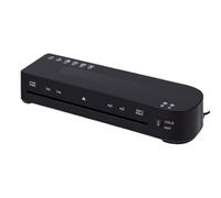 VBESTLIFE Machine à Plastifier A4, Double Rouleaux, pour le Bureau à | Compatible avec une Pochette de 80 à 125 Microns, Démarrage à une Touche, échauffement de 3 à 5 Minutes, Plastifieuse