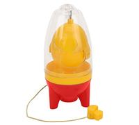 VBESTLIFE Machine à œufs Dorée Portable, Haute stabilité, Homogène, Alimentée à la Main, pour les Amateurs de Gadgets de Cuisine (rouge)