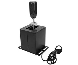 VBESTLIFE Manette de Vitesse de Simulateur USB PC pour G29 G27 G25 G920, pour T300RS GT, Manette de Vitesse de Volant H pour ATS ETS Dust WRC, 7+R