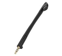 VBESTLIFE Micro de Remplacement pour ROG White, Microphone pour Casque de Jeu avec Connecteur 3,5 Mm plaqué Or