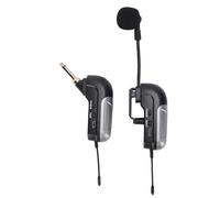 VBESTLIFE Microphone Accordéon sans Fil UHF, Microphone à Pince pour Instrument, Saxophone, Trompette, Clarinette et Plus Encore, Comprend Un Récepteur sans Fil