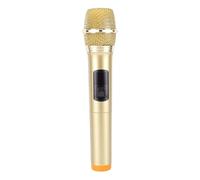 VBESTLIFE Microphone sans Fil, Système de Micro Portable sans Fil avec Récepteur USB 2,4 G, Comprend Un Adaptateur 6,35 à 3,5 Mm, pour karaoké, Chant, Fête, Mariage