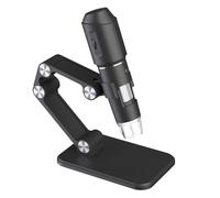 VBESTLIFE Microscope Numérique WiFi Portable 50x - Grossissement 1600x avec Caméra 2MP, 8 Lumières LED Handheld USB Magnifier Compatible avec L'ordinateur de Smartphone