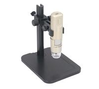 VBESTLIFE Microscope Portatif Numérique USB WiFi, Endoscope à Grossissement sans Fil 1600X, Caméra 1080P 8 LED avec Support Réglable pour Ordinateur Portable PC