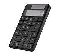 VBESTLIFE Mini 2.4G Clavier Pavé Numérique USB sans Fil 2 en 1 Clavier Numérique de 29 Clés et Calculatrice avec l'Affichage à Cristaux Liquides