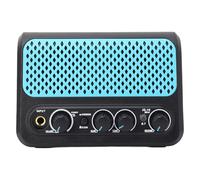 VBESTLIFE Mini Ampli de Guitare, Amplificateur de Guitare électrique à Double Canal 5W, Bluetooth 5.0, Rechargeable, Petit Ampli Portable pour la Pratique du Guitariste