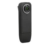VBESTLIFE Mini Caméra Corporelle, Enregistreur Vidéo Portable avec Clip Arrière pour Caméra Corporelle, Caméscope Portable à Vue Nocturne, pour L'application de la Loi, Garde de Sécurité, Maison