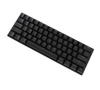 VBESTLIFE Mini Clavier de Jeu Compact avec éclairage RVB, Matériau PBT de Haute qualité, Disposition Portable à 61 Touches, Clavier de Jeu,