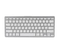 VBESTLIFE Mini Clavier sans Fil, 78 Touches Claviers D'ordinateur Bluetooth Silencieux Ultra Minces pour Android, pour OS X, pour iOS, pour Windows (Italien)