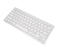 VBESTLIFE Mini Clavier sans Fil, 78 Touches Claviers D'ordinateur Bluetooth Silencieux Ultra Minces pour Android, pour OS X, pour iOS, pour Windows (Russe)