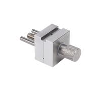 VBESTLIFE Mini étau D'établi, Pince en Acier Inoxydable 304 avec Ouverture de 20 Mm, Réglage Rapide à Ressort pour la Réparation électronique de Bijoux