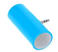 VBESTLIFE Mini Haut-Parleur, Haut-Parleur Enfichable de 3,5 Mm avec Son Clair, Portable pour Les Voyages, Compact alimenté par Batterie pour Smartphone, Ordinateur Portable, Lecteur MP3 (Blue)