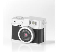 VBESTLIFE Mini Keychain Camera, 2MP 1080P FHD Retro Digital Camera avec écran Couleur de 0,96 ", Carte 64 Go, Micro-Appareil Photo Compact avec Flash (Black)