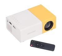 VBESTLIFE Mini Projecteur, Projecteur de Film LCD Portable avec Résolution 1920 X 1080, Haut-parleurs Intégrés, pour Le Divertissement en Plein Air de Cinéma Maison (Prise UE)