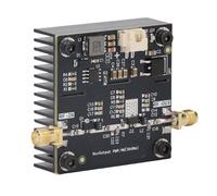 VBESTLIFE Module Amplificateur de Puissance RF 0,5-800 MHz, Gain 40 DB, Amplificateur VHF UHF FM HF pour Diffusion à Ondes Courtes, Sortie 35-37 DBm, Entrée de Tension Large 15 W
