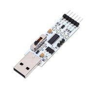 VBESTLIFE Module de Convertisseur Série USB vers TTL, Puce FT232 CH343 avec Indicateurs de Signal d'alimentation, Prise en Charge des Niveaux TTL 5V 3.3V 2.5V 1.8V