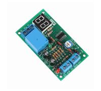 VBESTLIFE Module de Relais de Minuterie, Compte à Rebours DC 12 V avec Affichage LED, Interrupteur d'arrêt Réglable pour Quelques Secondes, Contrôle de Puissance d'arrêt de Synchronisation de