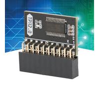 VBESTLIFE Module de sécurité de Cryptage TPM 2.0, Processeur de Chiffrement 20 Broches 2 10P avec Prise en Charge Intégrée de la Mémoire DDR4, pour Gigaoctets