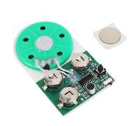 VBESTLIFE Module Vocal Enregistrable pour Carte de Vœux DIY, Enregistrement répété de 4 Minutes, Puce de Conversation Sonore Musicale pour Cartes de Noël, Boîtes à Bijoux