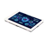 VBESTLIFE Moniteur de Température D'ordinateur, 3,5 Pouces Mini IPS USB C PC Affichage de la Température CPU Data Monitor PC Sensor Panel Display, for DIY Computer (Blanc)