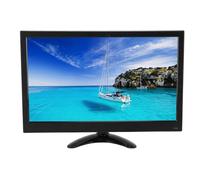 VBESTLIFE Moniteur D'ordinateur, écran Externe FHD 14 Pouces 1080P Petit Moniteur PC avec BNC, AV, VGA, HDMI, Port USB, Haut-parleurs Intégrés, pour PC Portable Smartphone (Prise UE