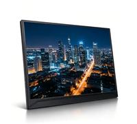 VBESTLIFE Moniteur D'ordinateur Portable Portable 15,6 Pouces, sans Fil USB C HDMI IPS 1080P Double Bande WiFi écran Externe pour Le Travail de Voyage, avec Support et Support VESA