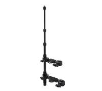 VBESTLIFE Moto Kit de Montage pour Insta X5 X4 X3, 150cm Double Pinces Guidon Selfie Bâton Extension Pôle avec Tête À Bille Adaptateur