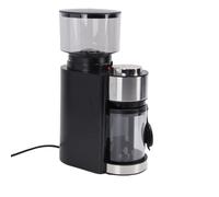 VBESTLIFE Moulindre de Grains de café électrique avec Bourreaux Coniques - Broyeur en Acier Inoxydable Réglable pour un Usage Domestique, Mouture Uniforme pour une Saveur Améliorée (Plug UE 220V)