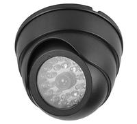 VBESTLIFE Mr 18 Dummy Dome Camera Surveillance Security avec 30 LED IR | 30 LED IR sensibles aux sources lumineuses, utilisation intérieure et extérieure, fils LED clignotants pour une dissuasion