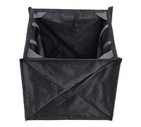 Vbestlife Nylon Noir Portable Pliant Rock Tree Escalade Corde Panier Lancer Cordon De Stockage Cadre Sac Escalade Corde Lancer Sac De Rangement,