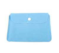 VBESTLIFE Oreiller Gonflable, Oreiller Gonflable de Sac à Dos de Mise à Niveau de Prévention de Fuite Pliable de PVC pour Le Camping Randonnée Sac à Dos (Bleu Ciel)