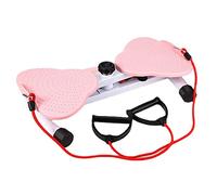 VBESTLIFE Outil de Fitness de Torsion de Taille, Planche de Torsion d'exercice D'abdomen Debout pour Le Massage des Pieds, la Perte de Poids Rose