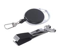 VBESTLIFE Outil de Noeud Rapide de pêche, pêche à la Mouche Fast Nail Knotter Lines Clipper Hook Eye Cleaner avec écarteur Porte-clés Articles de pêche