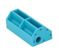 VBESTLIFE Outil de Traçage pour le Travail du Bois avec 7 Réglages Décalés | 7 réglages de décalage de 1 4 pouces à 1 pouce, corps en PVC avec crayon en tilleul, léger et portable pour une utilisation