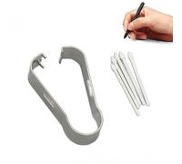 VBESTLIFE Pack de 5 Embouts de Stylet de Remplacement pour S6 S6 Lite S7 S7+ Note 10 20 5G 10+, Installation Facile avec Outil (White)