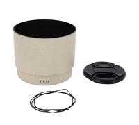 VBESTLIFE Pare-Soleil D'objectif pour EF 70-200 Mm F/4,0L USM avec Conception à Baïonnette Blanche, Abat-Jour de Rechange et Capuchon D'objectif pour Une Protection Améliorée de L'objectif