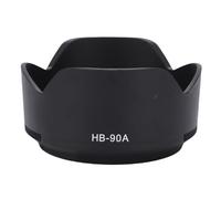 VBESTLIFE Pare-Soleil D'objectif Réversible pour DX 50-250 Mm F/4.5-6.3 VR & Z 50 Mm F/1.8 S, Remplacement HB-90A avec Capuchon D'objectif 62 Mm, Pare-Soleil D'appareil Photo à Revêtement