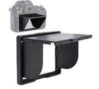 VBESTLIFE Pare-Soleil LCD pour Caméra, Pare-Soleil D'écran de 3,2 Pouces avec Démontage Rapide Magnétique pour D6 D750 A7 A9 RX100 Series 5D2 7D 50D