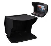 VBESTLIFE Pare-Soleil pour Ordinateur Portable, Convient aux Ordinateurs Portables de 15 à 16 Pouces, Housse en Tissu Oxford Portable Pliable avec Protection de la Vie Privée et de