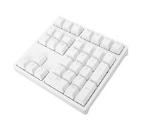 VBESTLIFE Pavé Numérique Mécanique Filaire, Clavier Numérique à 34 Touches avec Rétroéclairage RVB et Câble de Type C Amovible, pour Ordinateur de Bureau et Ordinateur Portable (White)