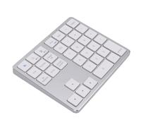 VBESTLIFE Pavé Numérique sans Fil 35 Touches avec Batterie de 60 Jours (White)