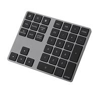 VBESTLIFE Pavé numérique sans Fil Bluetooth, Mini pavé numérique à 34 Touches Clavier sans Fil avec Câble USB Compatible avec iOS, système Android