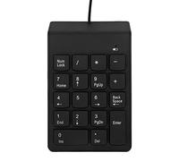 VBESTLIFE Pavé Numérique USB, pavé Numérique, pavé Numérique à 18 Touches, Mini Clavier pour Ordinateur Portable, PC, Accessoires de Bureau, comptabilité Financière, fiscalité, Outil de