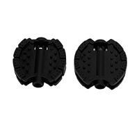 VBESTLIFE Pédale de Vélo pour Enfants, 2 Pcs Pédale de Vélo pour Enfants en Plastique Tricycle pour Enfants Pédales de Vélo Enfant Bébé Poussette Roue Avant Pédale Accessoires(Le Noir)