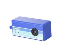 VBESTLIFE Petit Porte-clés pour Appareil Photo Numérique, écran de 0,96 Pouces, Caméra Vidéo Rétro 1080P avec 5 Filtres, Objectif Grand Angle 130°, Photo 12 MP pour Enregistrement de Voyage (Blue)