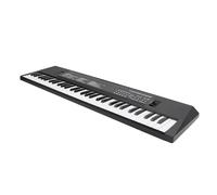 VBESTLIFE Piano à Clavier électronique pour Enfants, Piano électrique Compact à 61 Touches avec 6 Chansons de Démonstration, 5 Rythmes, Câble d'alimentation USB pour Enfants âgés de 3 Ans et Plus