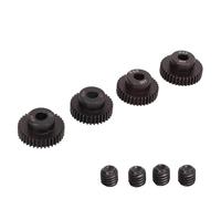 VBESTLIFE Pignon de Moteur 48DP, Ensemble de Pignons en Acier alli¨¦ au Molybd¨¨ne de 5, Mm Comprenant des Engrenages D'accessoires de Moteur 35T 36T 37T 38T pour