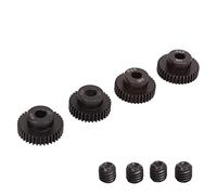 VBESTLIFE Pignon de Moteur 48DP, Ensemble de Pignons en Acier alli¨¦ au Molybd¨¨ne de 5, Mm Comprenant des Engrenages D'accessoires de Moteur 35T 36T 37T 38T pour