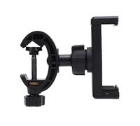 VBESTLIFE Pince de Montage pour Support de Téléphone en Alliage D'aluminium Rotatif Multifonctionnel, Rotation Horizontale à 360 °, Inclinaison Verticale à 90 °, Support de Smartphone